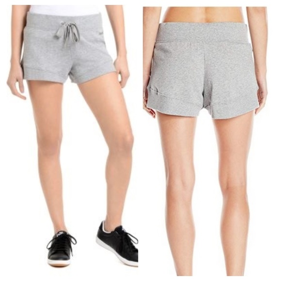 gray sweat shorts womens